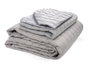 L'essentiel linge de maison Juego de colcha doble Yıldız - Gris